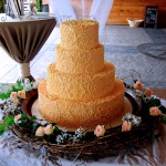 Wedding Cake by Main Street Bakery & Catering Luray, VA